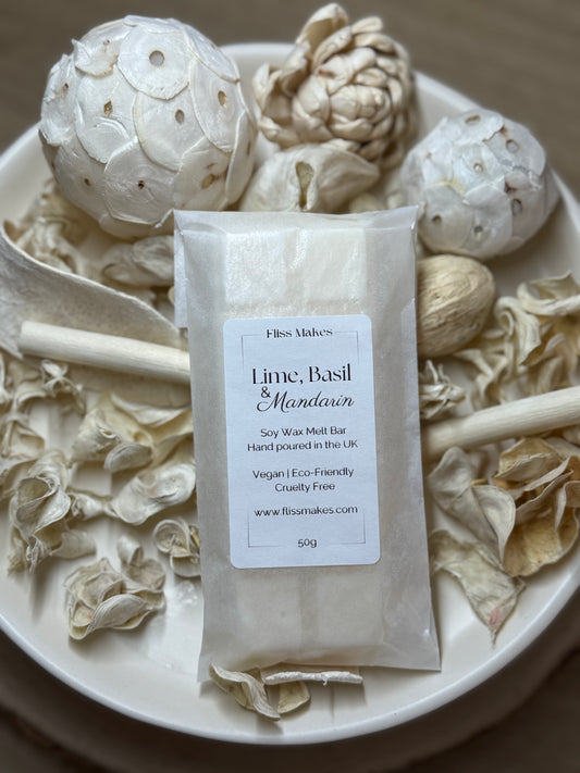 Signature Scent Wax Melt - Lime, Basil and Mandarin